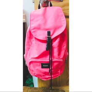 VS PINK Canvas Backpack NEW